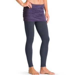 Athleta Yin-Yang 2 In 1 Tight Asphalt/Nightshade